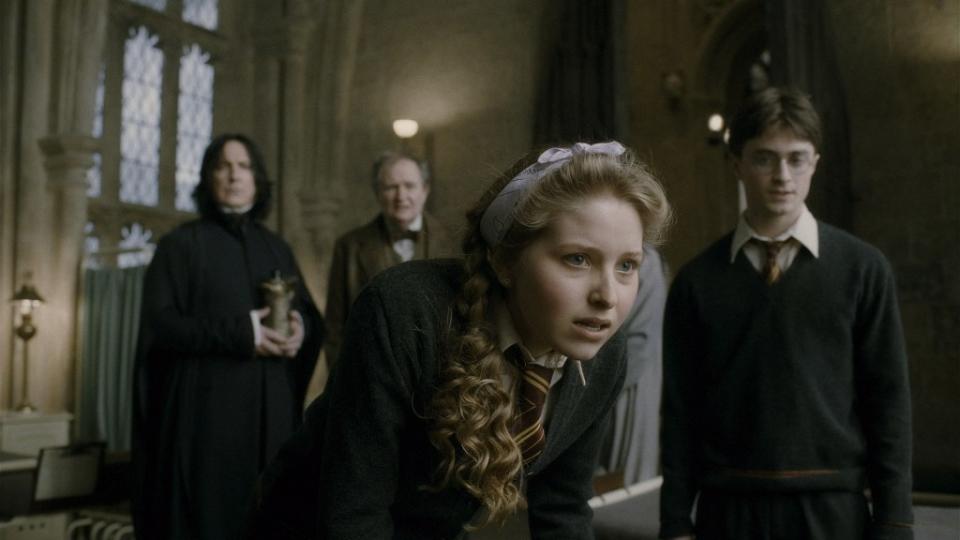 Jessie Cave in “Harry Potter and the Half Blood Prince.” Warner Bros.