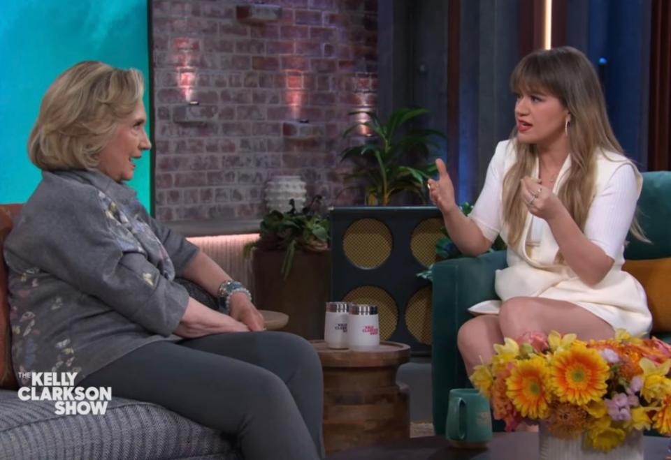 The emotional moment happened Monday on “The Kelly Clarkson Show.” Kelly Clarkson Show