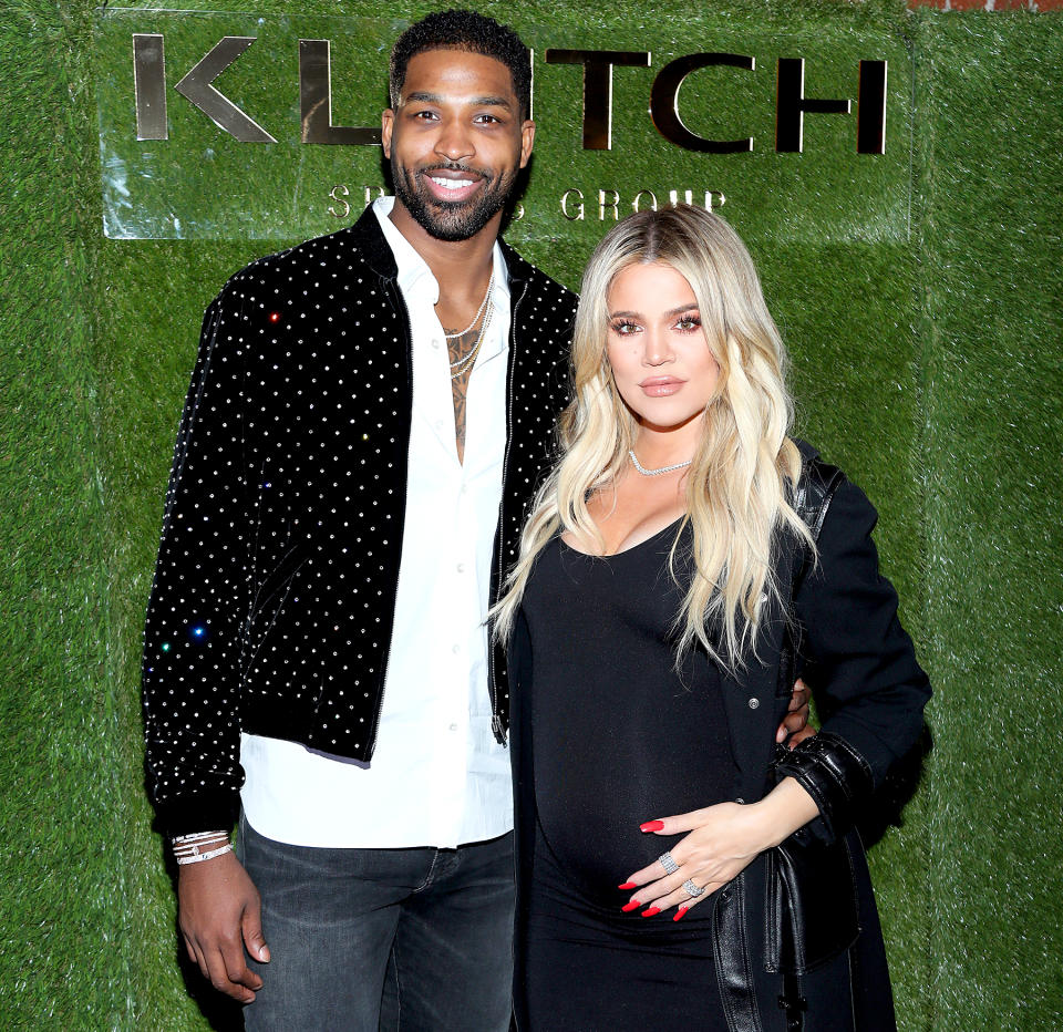 Khloe Kardashian and Tristan Thompson