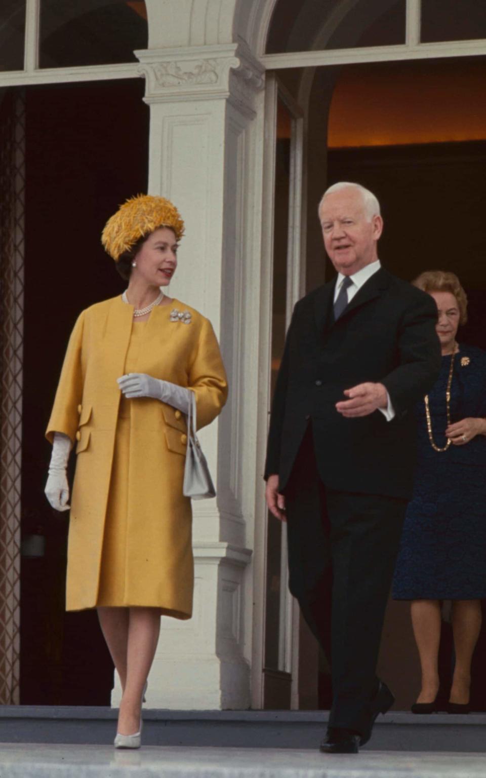 The Queen visits the Netherlands in 1958 - Getty