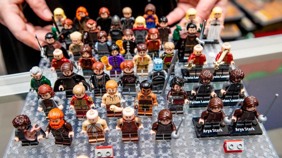 Minifigs at Bricks & Minifigs include characters from “Game of Thrones” and other popular movies and TV shows