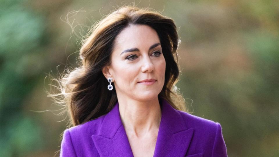 PHOTO: Catherine, Princess of Wales arrives to attend the Shaping Us National Symposium at Design Museum, Nov. 15, 2023, in London. (Samir Hussein/WireImage/Getty Images)