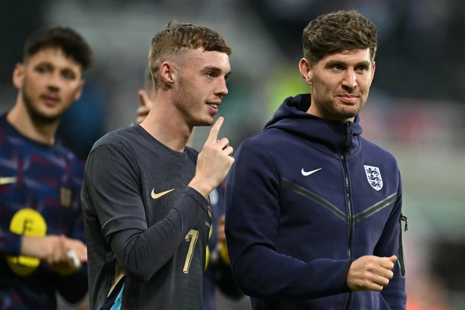 John Stones has become one of England’s most senior players (AFP via Getty Images)