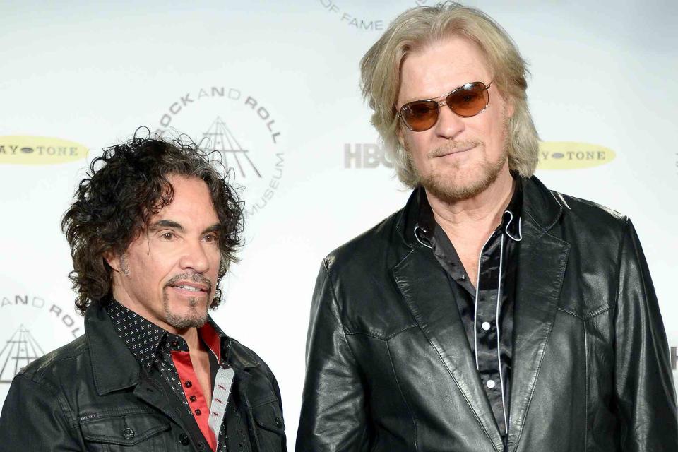 <p>Michael Loccisano/Getty</p> John Oates and Daryl Hall