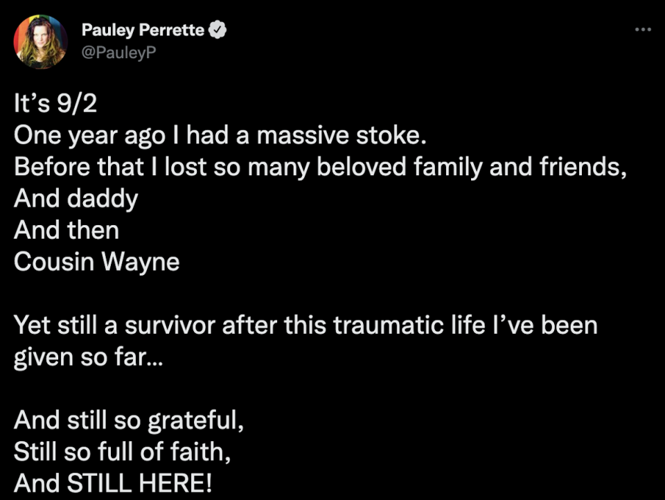 Former ‘NCIS’ star Pauley Perrette shares news of ‘massive’ stroke on Twitter (Twitter)