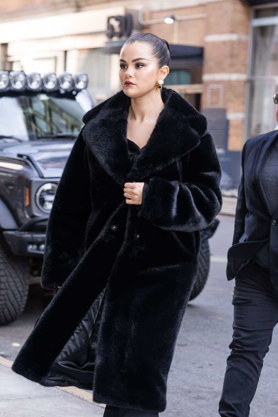 selena gomez in new york city on march 29, 2023