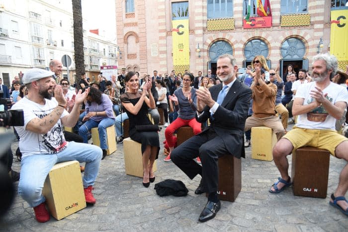 Los Reyes en el conciert Tempo de Luz