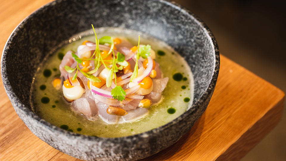 Classic ceviche from Artesano