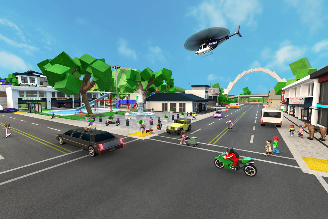 Brookhaven was the number one visited experience in Roblox in 2021, according to a Roblox data report. (Photo: Roblox)