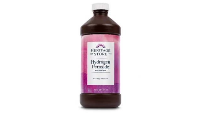 Recalled Heritage Store Hydrogen Peroxide Mouthwash