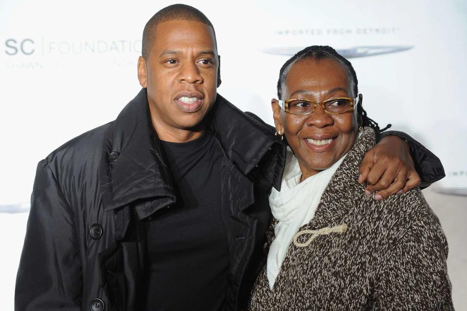 <p>Jamie McCarthy/WireImage</p> JAY-Z and Gloria Carter