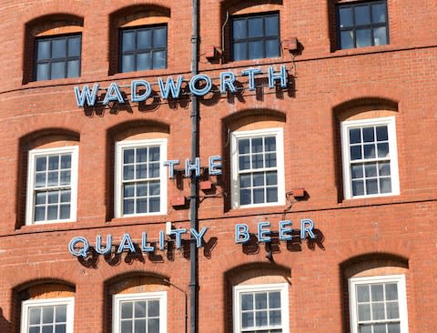 The Wadworth Brewery has been making beer here since 1885 - Credit: GETTY