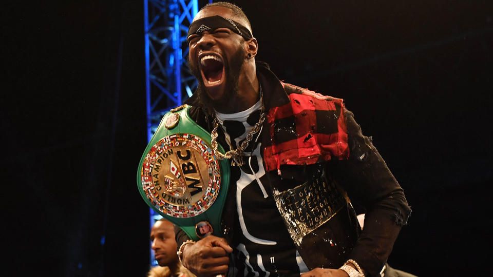 Deontay Wilder. (Photo by Charles McQuillan/Getty Images)