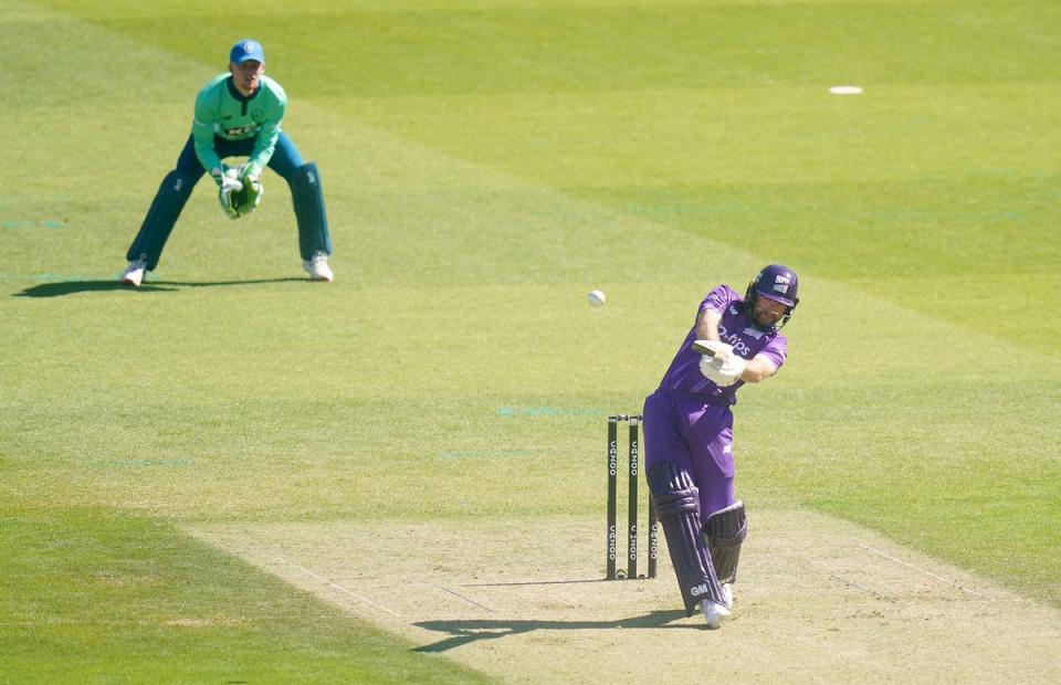 Adam Lyth scored 79 but his Superchargers side lost by three wickets (Adam Davy/PA) (PA Wire)