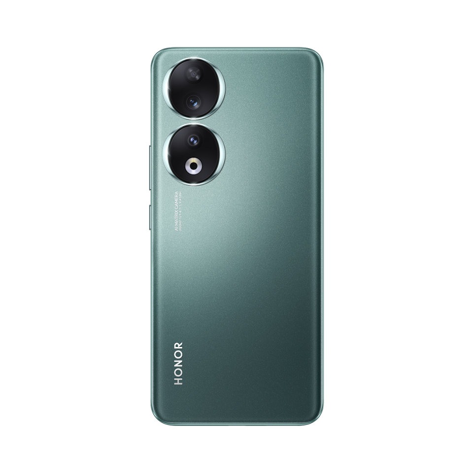 Honor 90 back panel in green