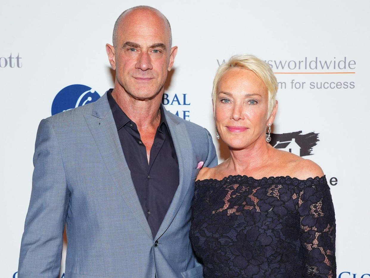 Chris Meloni and Sherman Williams attend Global Lyme Alliance (GLA) Global Gala 2022 at Cipriani 42nd Street on October 13, 2022 in New York City