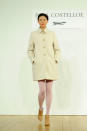 <b>LFW AW13: Paul Costelloe </b><br><br>We loved this 60s style coat in the collection.<br><br>© Getty