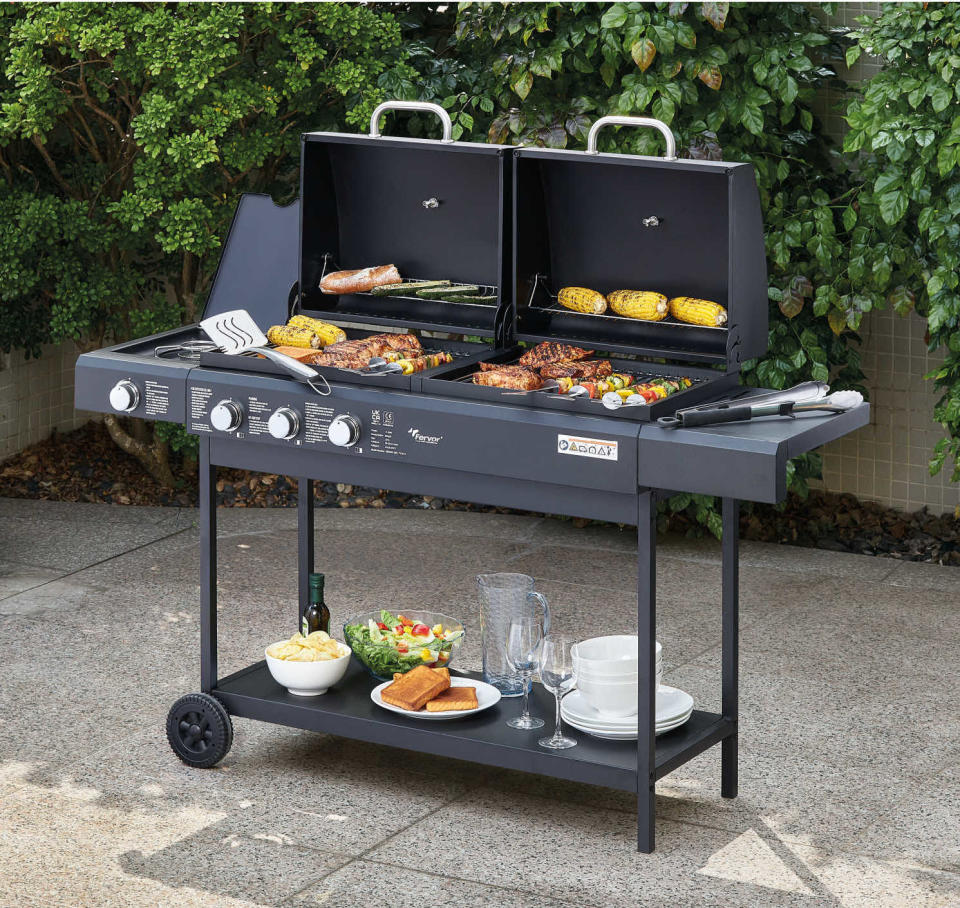 Aldi's new BBQ is perfect for entertaining this summer. (Aldi)