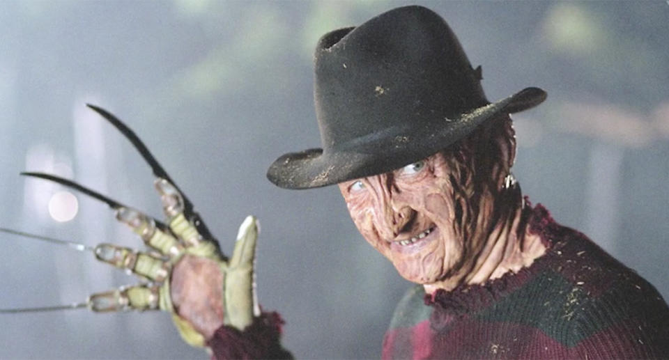 Robert Englund played Freddy Krueger in “Nightmare on Elm Street.” (Yahoo Entertainment)