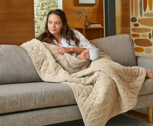 Saatva Organic Weighted Blanket