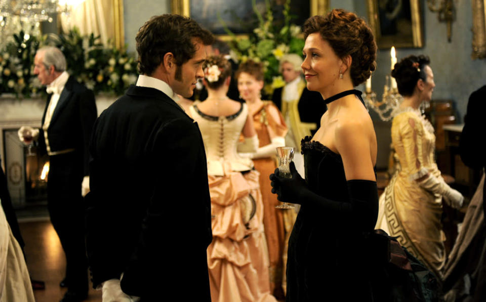Hugh Dancy and Maggie Gyllenhaal in Sony Pictures Classics' "Hysteria" - 2012