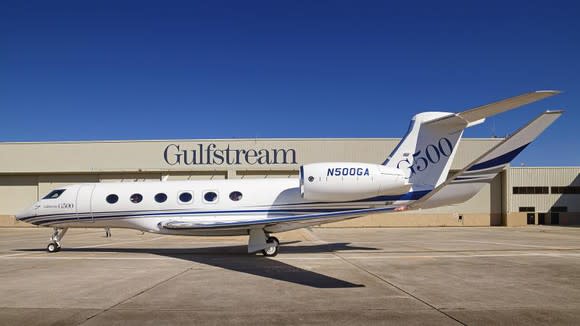 Gulfstream G500 business jet