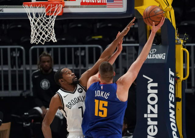 Kevin Durant misses huge dunk, but Thunder drop Nets