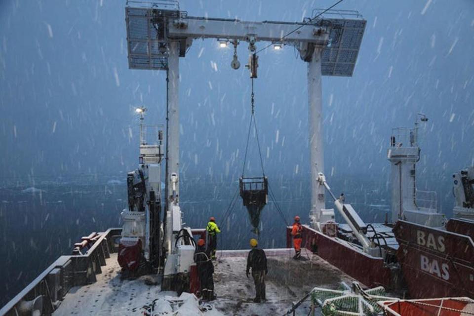 The RRS James Clark Ross set out to discover what impact the microplastics are having on the ecosystem