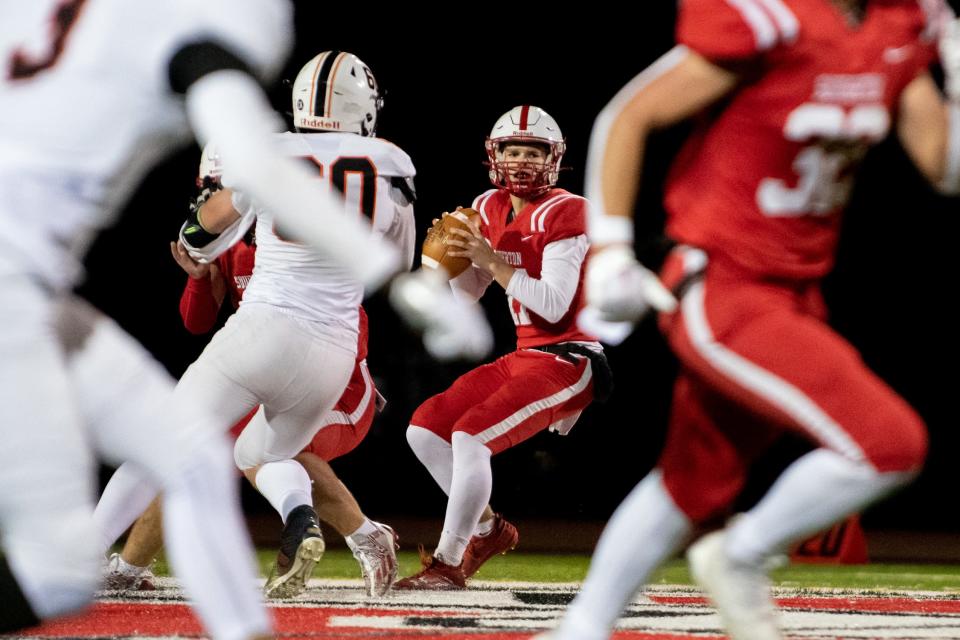 Souderton's Ben Walsh will be one of the area's top quarterbacks next season.
