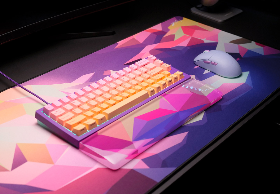 The K5V2 is highly customizable with RGB backlight