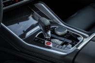 <p>Carbon-fiber interior trim like like comes standard on the '24 X5 M and X6 M. However, BMW also offers wood alternatives for people who prefer it.</p>