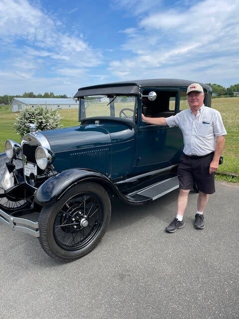 Wilfred Moase, P.E.I. director of The National Association of Automobile Clubs of Canada, says he likes being able to give an older item new life through restoration.