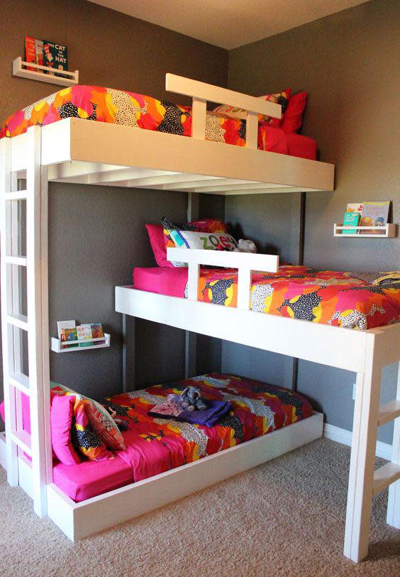 Slick bunk beds