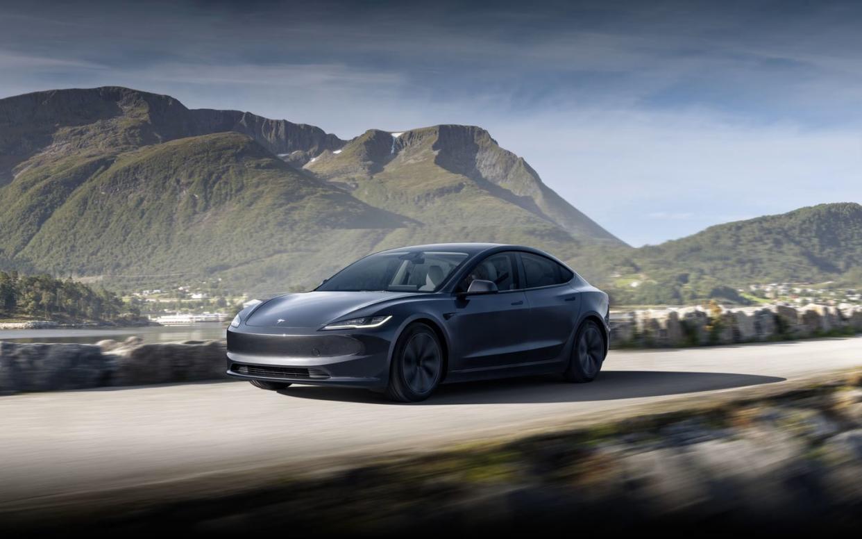 tesla model 3 update 2024