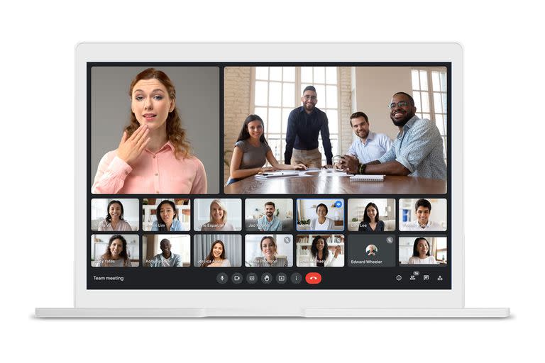 Google Meet celebra su primer aniversario con mejoras en la gestión de las ventanas de los participantes de una videollamada grupal