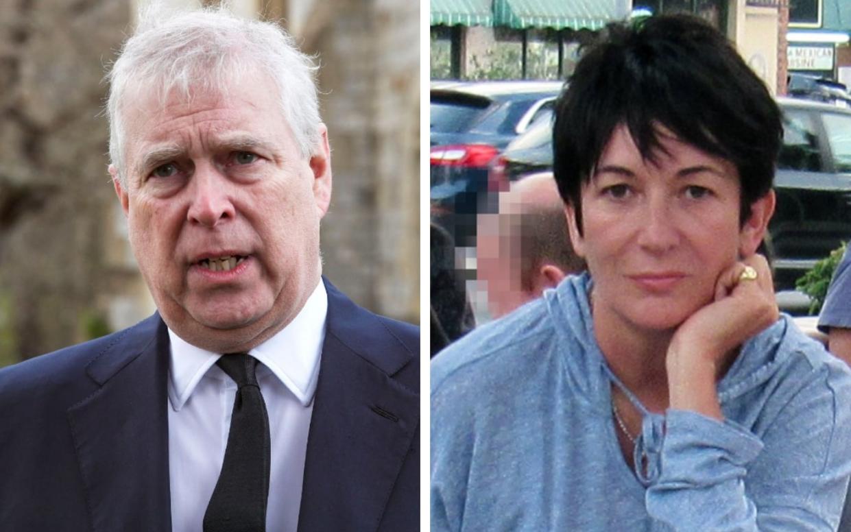 The Duke of York and Ghislaine Maxwell are said to have had an 'easy warmth around each other' - The Mega Agency/Steve Parsons/AFP via Getty Images