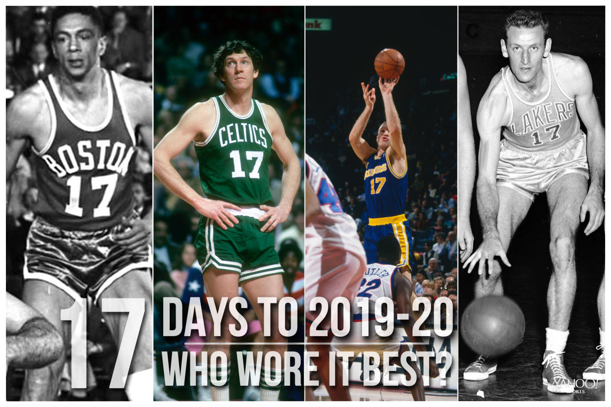 Which NBA player wore No. 17 best?
