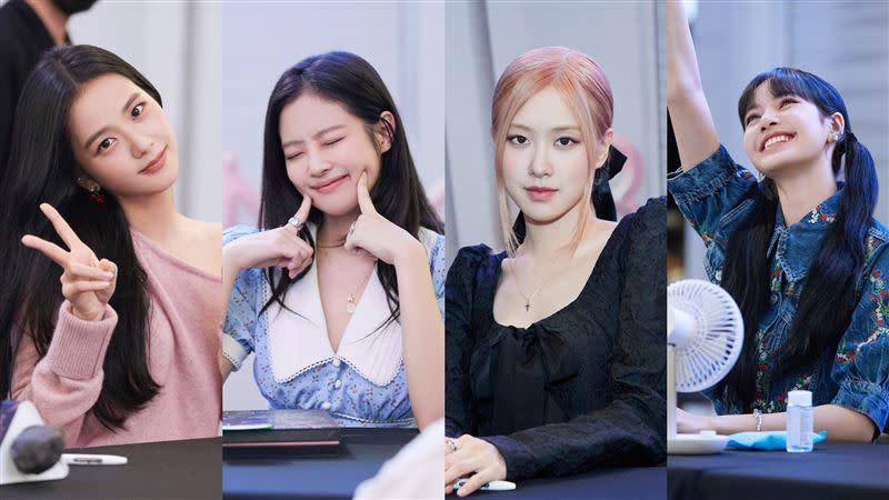 （左起）Jisoo、Jennie、Rosé、Lisa的個人合約還是個謎。（圖／翻攝自BLACKPINK臉書）
