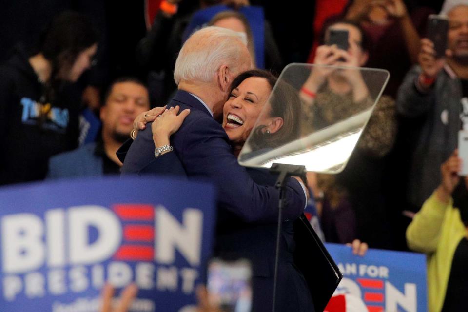 Kamala Harris will be Joe Biden's running mate (REUTERS)