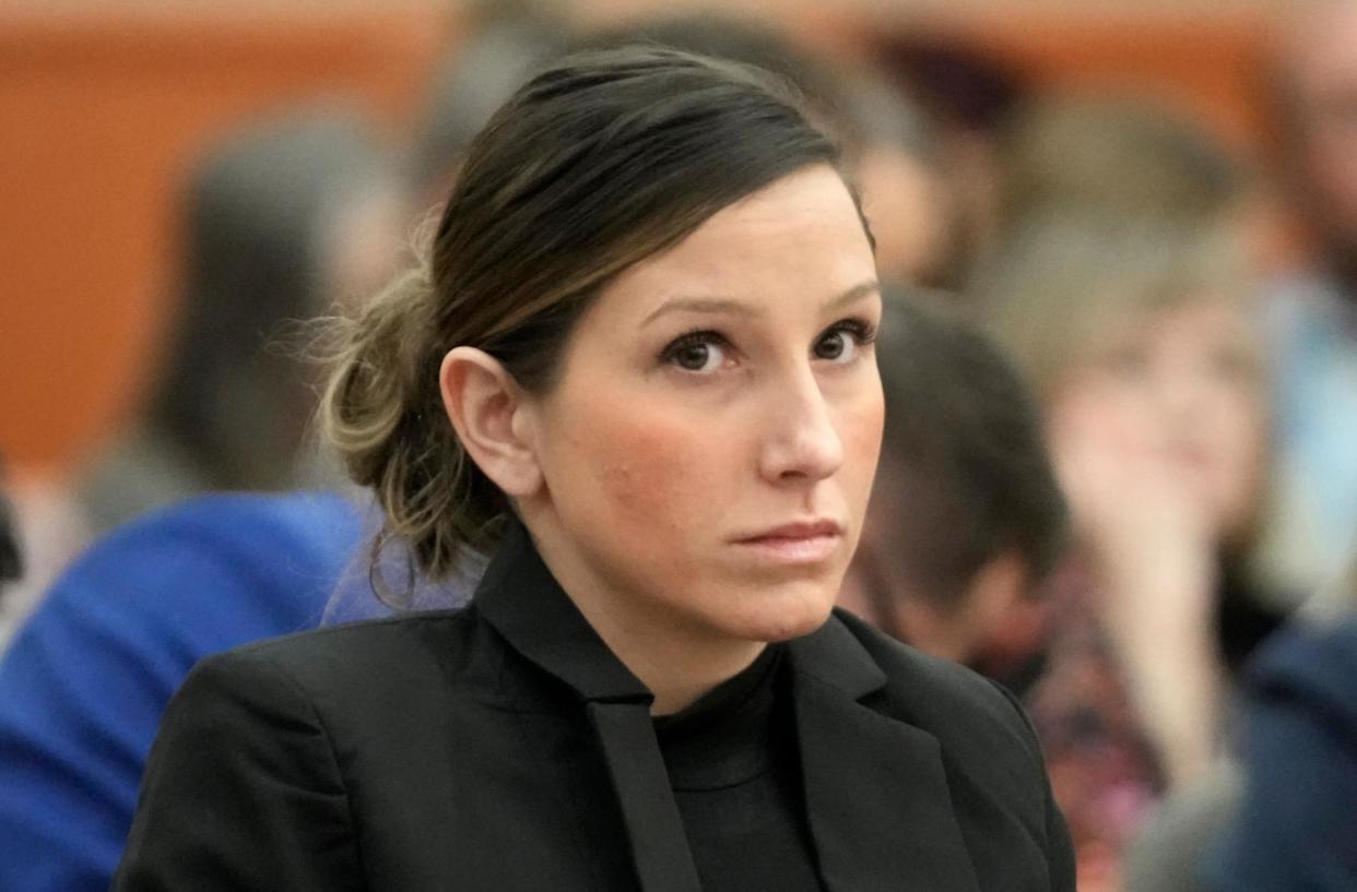 <span>Kouri Richins attends a court hearing in Park City, Utah, in November last year.</span><span>Photograph: Rick Bowmer/AP</span>