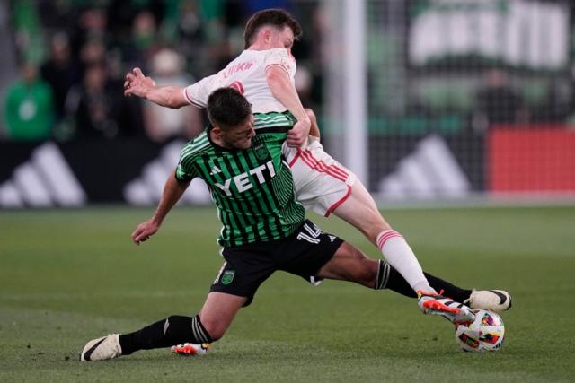 Chicago Fire midfielder Kellyn Acosta scores wild stoppage-time goal from  inside own half to complete improbable comeback win