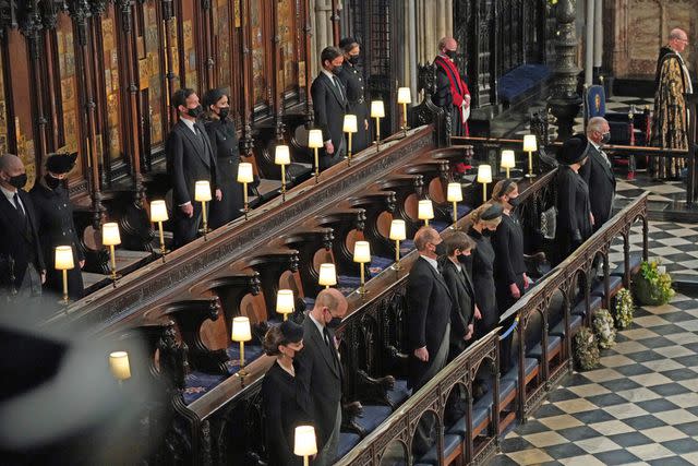 YUI MOK/POOL/AFP via Getty Images Prince Philip's funeral