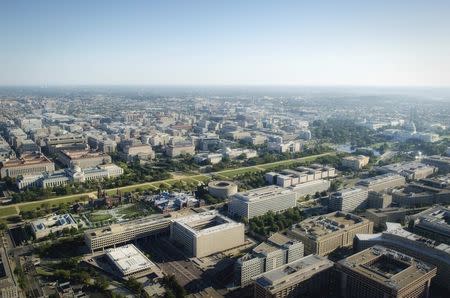 An aerial view of what the south side of the National Mall in Washington, D.C. will look like is shown in this undated artist's rendering courtesy of the Smithsonian and provided November 13, 2014. REUTERS/Courtesy of the Smithsonian/Handout via Reuters