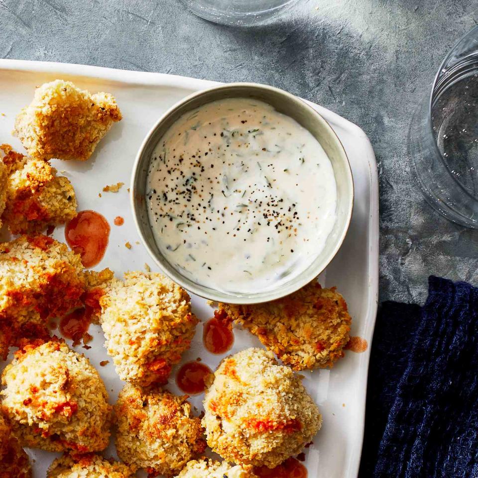 Vegan Cauliflower Buffalo Wings