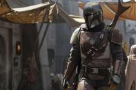 <p><strong>Where: </strong>Disney+</p><p><strong>S</strong><strong>ynopsis: </strong>Disney is bringing the Star Wars universe to the small screen in <em>The Mandalorian–</em>centered around a lone gunfighter far from the safety of home.</p>