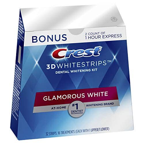 15) Crest 3D Whitestrips Glamorous White Teeth Whitening Kit