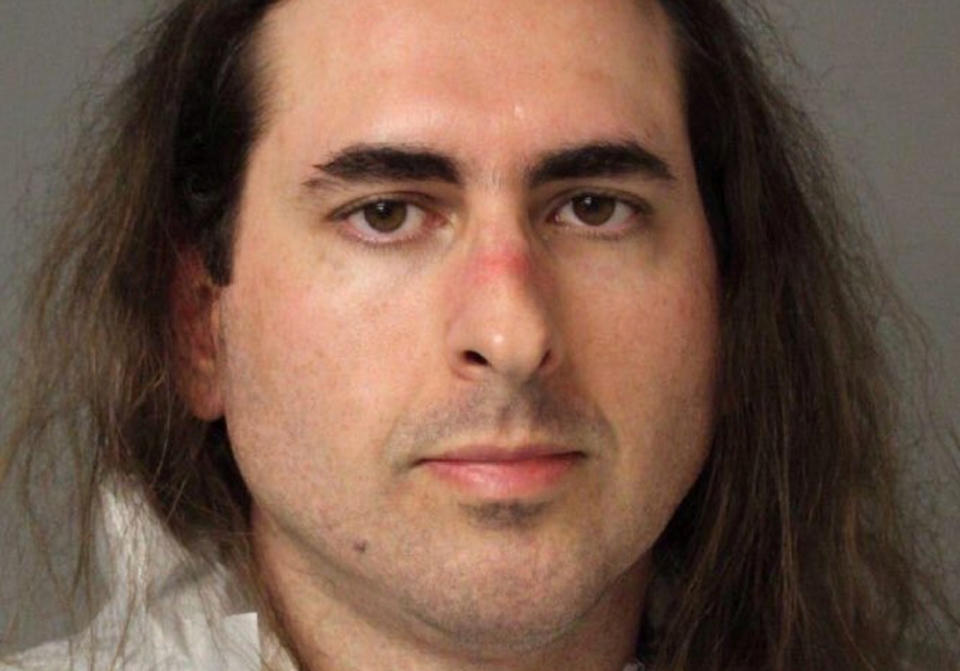 <p>Jarrod Ramos, suspected of killing five people at the offices of the Capital Gazette newspaper office in Annapolis, Md., June 28, 2018 is seen in this Anne Arundel Police Department booking photo provided June 29, 2018. (Photo: Anne Arundel Police/Handout via Reuters) </p>