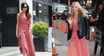 <p>Victoria Beckham’s eponymous line is often photographed on the backs of the A-list and Clare Danes proved she was a fan back in October 2015. The actress made an appearance on ‘The Late Show’ and to celebrate, opted for one of the designer’s most coveted dresses. Beckham herself was also photographed in the boucle-effect number just days prior to Danes’ television appearance. <em>[Photo: Getty]</em> </p>