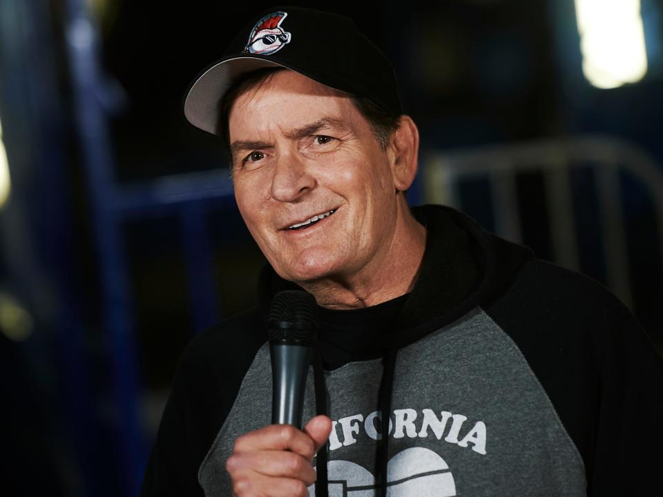 Charlie Sheen in May 2021.