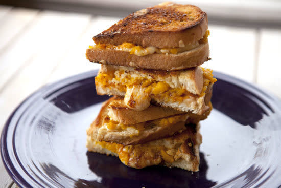 <strong>Get the <a href="http://www.macheesmo.com/2012/10/pumpkin-grilled-cheese/" target="_blank">Pumpkin Grilled Cheese recipe from Macheesmo</a></strong>